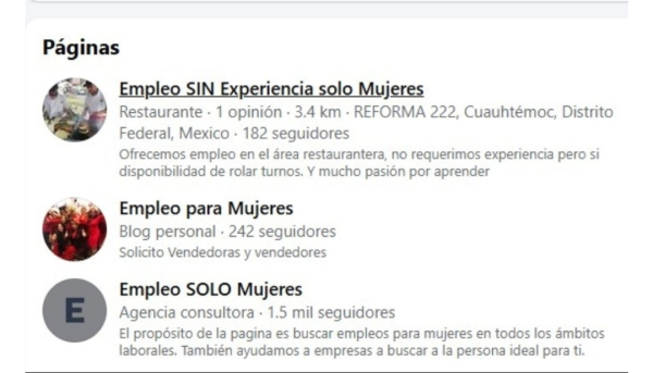 Ofertan empleos de edecán, guardias, limpieza, para atraer mujeres a trata