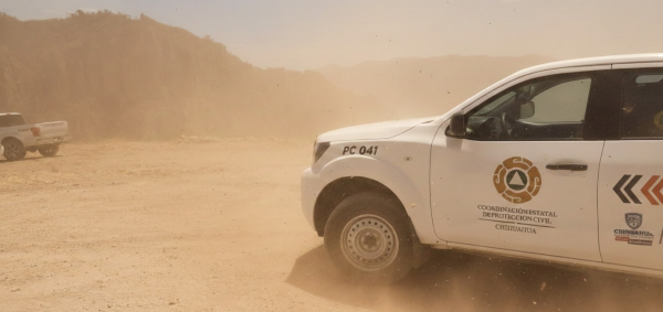 Emite CEPC alerta preventiva por rachas de viento superiores a los 75 km/h