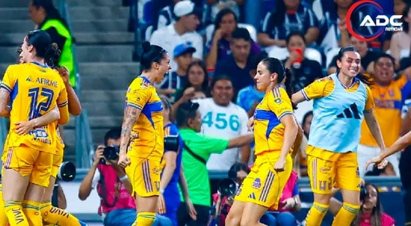 Tigres Femenil golea a Rayadas