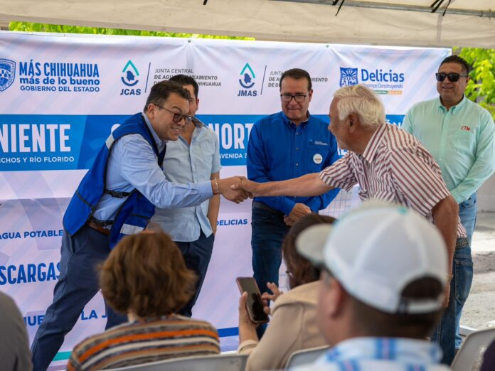 JMAS Delicias reemplazará más de 2Km de tubería en norte y poniente, anuncia Edgar Ruiz Quiñones