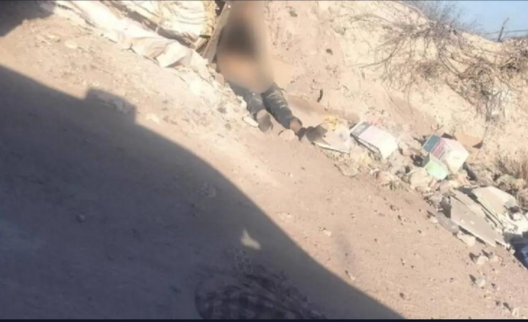 Localizan a persona sin vida en camino de terracería rumbo a Delicias