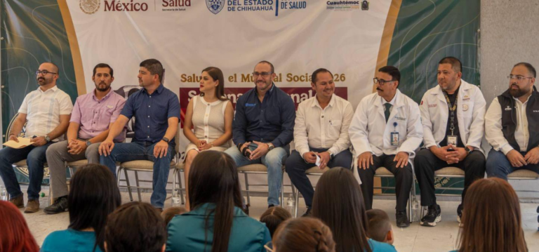 Participa Municipio de Cuauhtémoc en arranque de Semana Nacional de Salud Pública