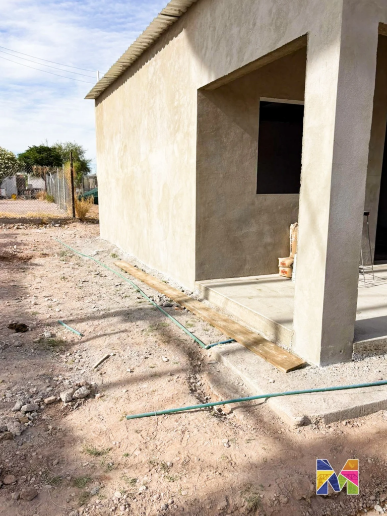 Avanza construcción de sala de velación en Nuevo Loreto