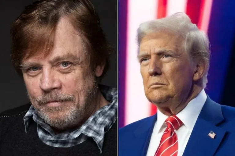 El actor Mark Hamill compartió una imagen de Trump muerto y la Casa Blanca lo tildó de “enfermo”
