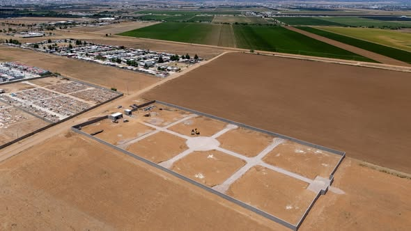 Avanza construcción de la primera etapa del Panteón Municipal No. 4