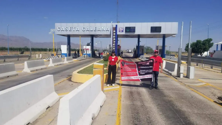 Maestros toman caseta de Galeana en apoyo a huelga nacional de la CNTE