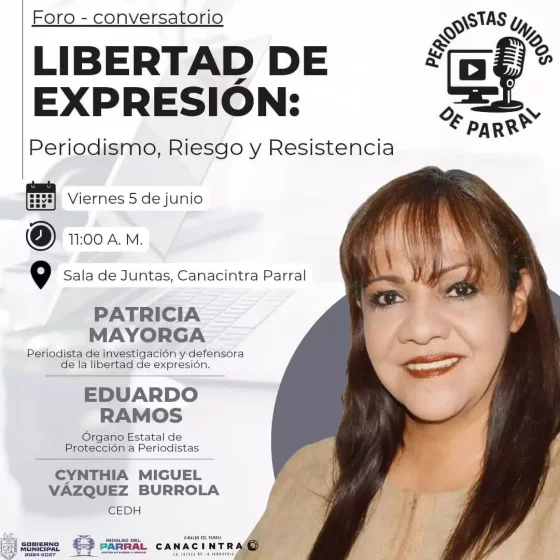CONVOCAN AL CONVERSATORIO SOBRE LA LIBERTAD DE EXPRESIÓN