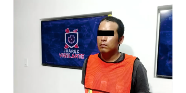 Detienen a hombre con motocicleta robada y 18 gramos de cristal en Ciudad Juárez