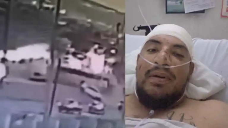 ¡Agradecido por el apoyo! Estas fueron las palabras del chofer Sergio David tras el accidente en Libramiento