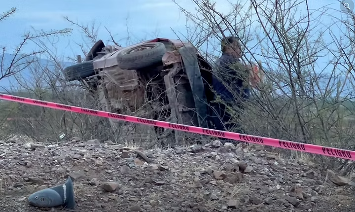 ¡Fatal accidente en Ciudad Aldama! Conductor volcó en la “Brecha del Cuervo”