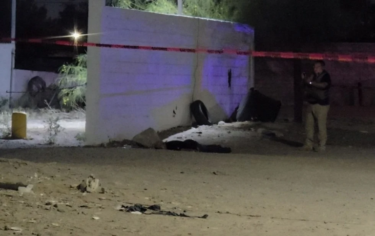 Asesinan a uno cerca de terraza-jardín