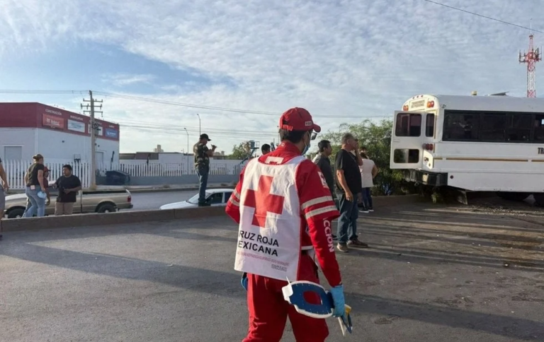 Dan lista de lesionados en accidente de transporte de personal